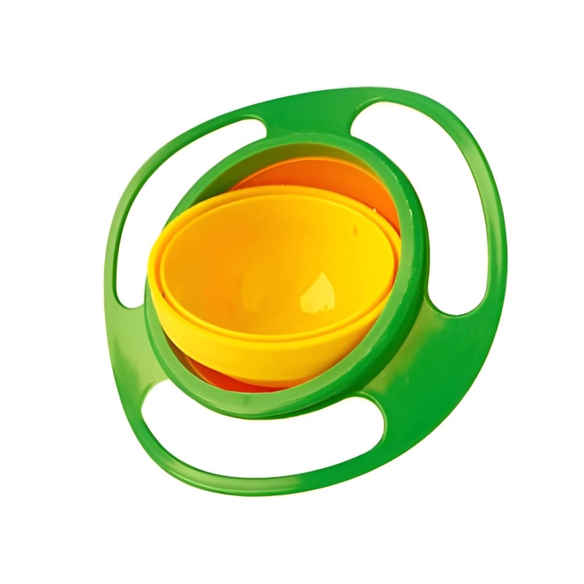 360 Degree Gyro Bowl for Baby - Anti-Spill, Self-Stabilizing, Saturn Design | Dishwasher Safe - Image 1