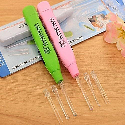 LED Earpick Cleaner - Ear Wax Remover Tool with Light for Kids & Adults