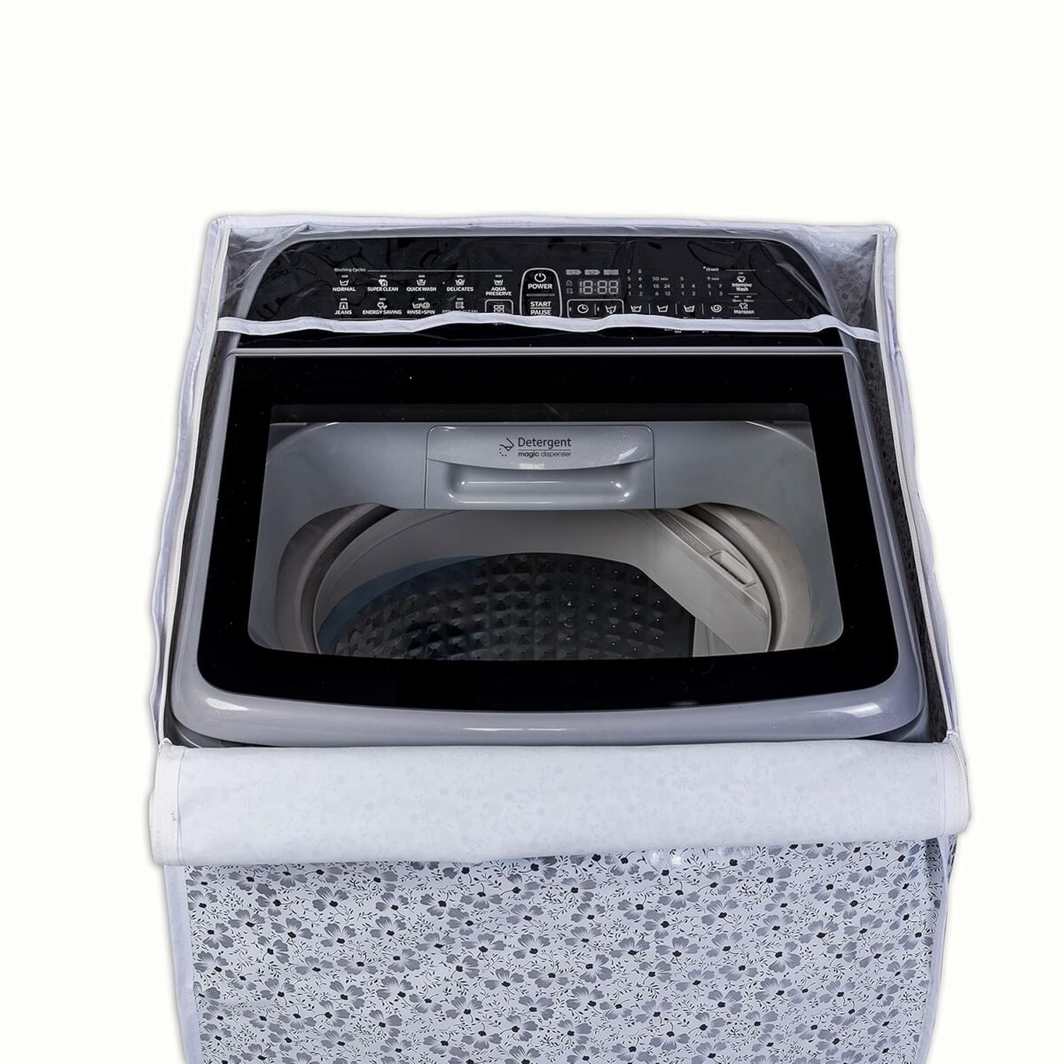 Waterproof Washing Machine Cover Front Load Compatible 6kg to 6.5kg | Durable & Fit-Random Design - Image 6
