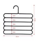 MySmartiee - 5 Layer Pants Clothes Hanger Wardrobe Storage Organizer Rack