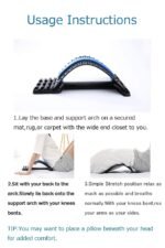 Back Stretcher With Magnetic Acupressure Points For Spinal Pain Relief Back Pain Relief