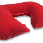 Velvet Neck Pillow -Maroon color | Travel Pillow Set