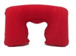 Velvet Neck Pillow -Maroon color | Travel Pillow Set - Image 3