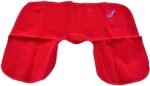 Velvet Neck Pillow -Maroon color | Travel Pillow Set - Image 4