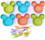 Multicolor Pack of 3 Mickey Mouse Plate