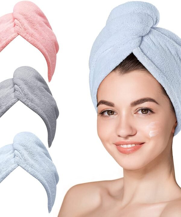 MySmartiee | Hair Towel Wrap for Women-Quick Drying Microfiber Towel