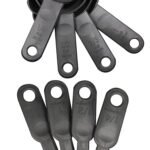 Smart Plastic Measuring Spoon and Cup Set of 8-Piece - Kitchen Measuring Spoons