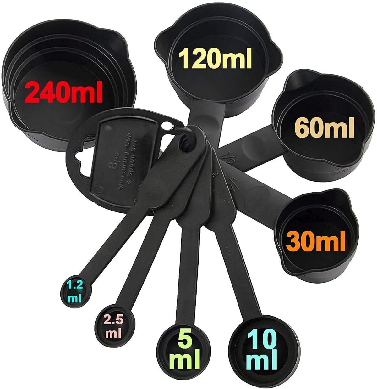 Cup Set of 8-Piece - Kitchen Measuring Spoons | MySmartiee