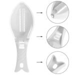 Ergonomic Handle, Closed Scale Catcher, Easy to Clean