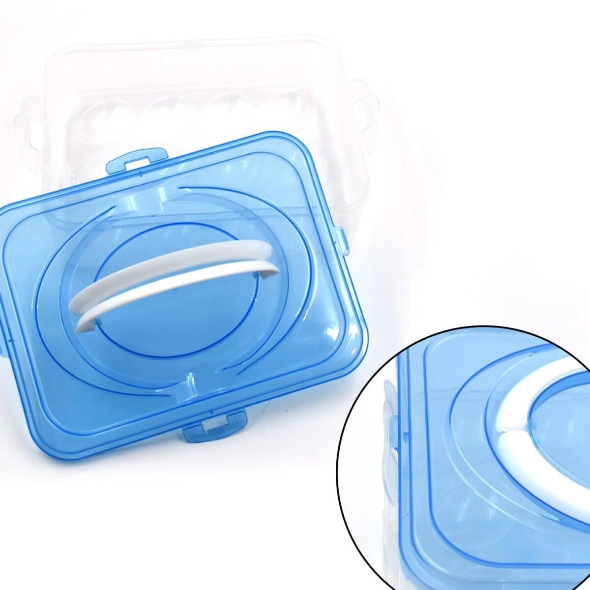 Plastic Kitchen Egg Storage Box - Image 2