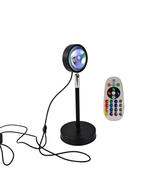 Sunset Light With Remote 16 Colors Changing Sunrise Mood Atmosphere Lamp For Bedroom