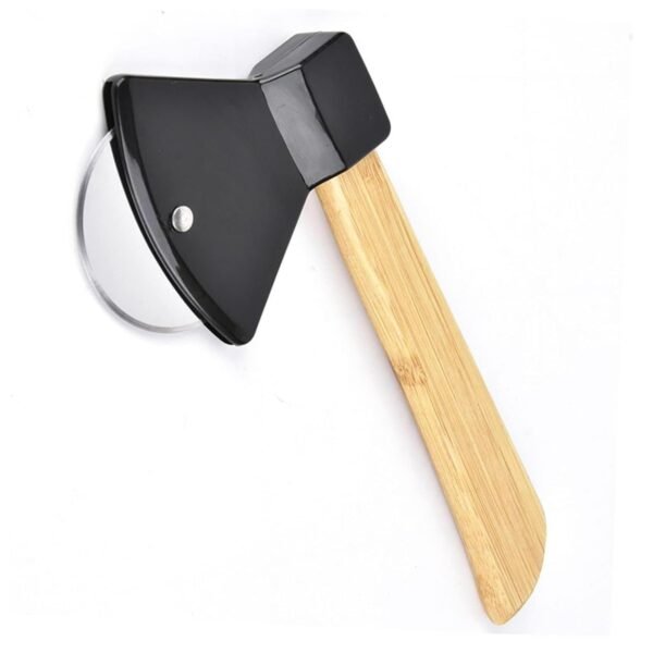Stainless Steel Pizza Cutter, Round Axe Pizza Roller