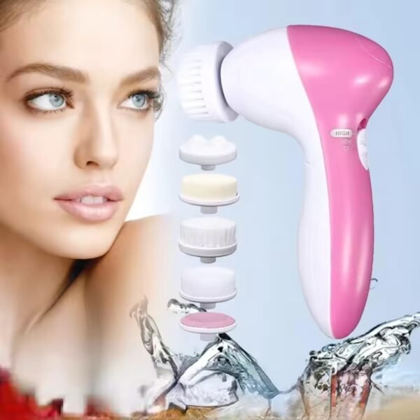 5 in 1 Face Facial Exfoliator Electric Massage Machine
