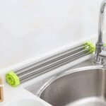 Roll Up Foldable Over The Sink Multipurpose Dish Drying Drainer Adjustable Rack