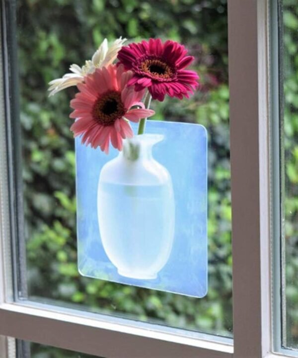 Silicone Vase Bottle Suitable for Walls, Windows, Reusable Collapsible Flower Pot