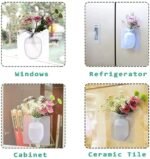 MySmartiee | Flower Decorative Home and Office Silicone Vase Bottle Suitable for Walls, Windows, Reusable Collapsible Flower Pot