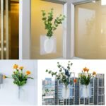 Flower Decorative Home and Office Silicone Vase Bottle Suitable for Walls, Windows, Reusable Collapsible Flower Pot