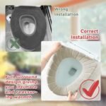 Toilet Seat Cover Cushion Mat Toilet Seat Lid Cover Pads
