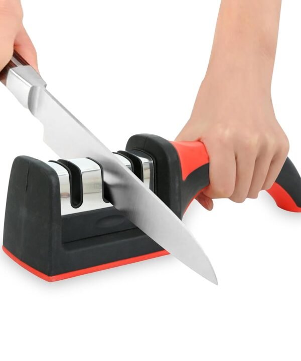 Manual Knife Sharpener 3 Stage Sharpening Tool