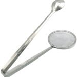 2 in 1 Fry Tool Filter Spoon Strainer with Clip
