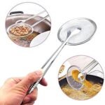 MySmartiee | 2 in 1 Fry Tool Filter Spoon Strainer with Clip