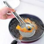 MySmartiee - 2 in 1 Fry Tool Filter Spoon Strainer with Clip