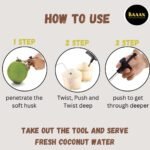 Stainless Steel Coconut Opener Tool - MySmartiee