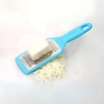 Stainless Steel Cheese Grater & Vegetable Shredder - Garlic Slicer with Protective Cover