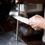 Stainless Steel Kitchen Knife Set with Scissor | Sharp Chef Knives for Cooking & Cutting - Image 2