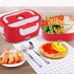 Portable Electric Lunch Box - 1.5L Leak-Proof Food Warmer for Car, Home & Office | 110V/12V - Image 2