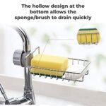 Kitchen Sink Organizer Rack - Tap Hanger with Soap Holder & Drain Tray - Image 5