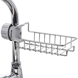 Versatile sponge and soap holder for sinks