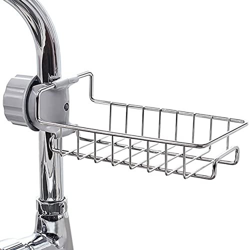 Versatile sponge and soap holder for sinks