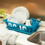 Large Plastic Sink Drain Basket - Dish Drying Rack without Drainage Tray - Image 2