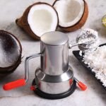 Stainless Steel Coconut Scraper with Vacuum Base & Durable Kitchen Tool - Image 5