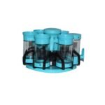 Apex Spice Storage with Rotating Lid, Masala Box for Kitchen Organization