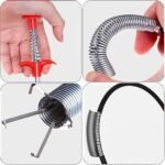 Drain Clog Remover Claw Tool - Stainless Steel Hair Dredge Remover for Sink, Tub & Shower - Image 6