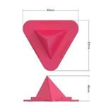 Pyramid Mobile Stand - Anti-Slip, Multi-Angle Phone Holder for Desk/Table - Image 5