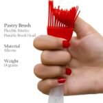 Oil Brush - Silicone, Heat-Resistant for Grilling & Baking - Image 4