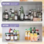 360 Degree Rotating Tray - Transparent Lazy Susan for Spice & Cosmetic Storage - Image 4