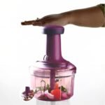 APEX Push & Chop Vegetable Chopper 1000ml with Beating Blade