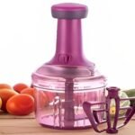 APEX Push & Chop Vegetable Chopper 1000ml with Beating Blade - Image 4