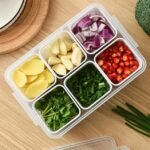 Fridge Storage Containers - Freezer & Vegetable Organizer Boxes with Drain Function - Image 6