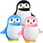 Mysmartiee Cute Penguin Toothbrush Holder - Easy Installation
