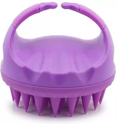 Scalp Massager Brush - Soft Silicone Bristles for Hair Growth & Dandruff Relief