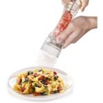 7-Inch Acrylic Pepper Grinder - Manual Salt & Pepper Crusher for Kitchen - Image 3