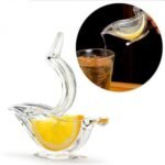 Manual Acrylic Juicer - Citrus & Pomegranate Squeezer in Decorative Bird Design - Image 6