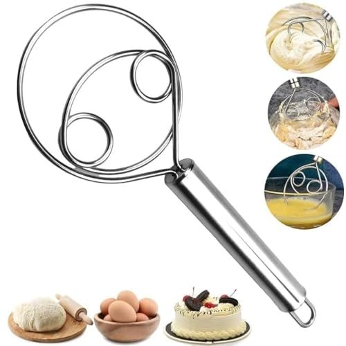 MySmartiee Manual Atta Kneader in Stainless Steel for Kneading Dough