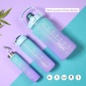 MySmartiee Set of 3 Eco-Friendly BPA-Free Water Bottles