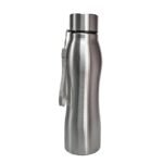1L Stainless Steel Water Bottle - Spill-Proof, Single-Wall for Travel & Gym